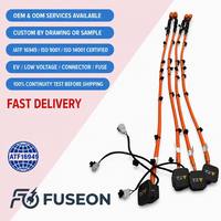 Kabel Harness Tegangan Tinggi Khusus untuk Konverter AC/DC 1000V XLPE Tembaga Berpelindung IP67 Produsen OEM