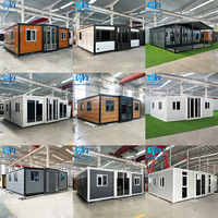 Expédition en 20 jours – Maison conteneur pliable 20 pieds/30 pieds, 2 ou 3 chambres, prête à l'emploi, portable, avec cuisine et salle de bain