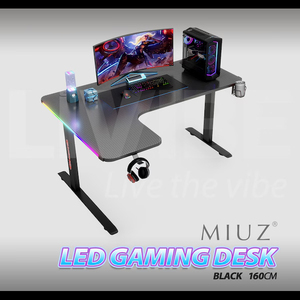 Gran <span class=keywords><strong>escritorio</strong></span> en forma <span class=keywords><strong>de</strong></span> L Led Rgb mesa <span class=keywords><strong>de</strong></span> juegos moderna personalizada <span class=keywords><strong>de</strong></span> alta calidad Blanco ajustable mesa <span class=keywords><strong>de</strong></span> Juegos <span class=keywords><strong>de</strong></span> ordenador <span class=keywords><strong>Escritorio</strong></span> - Product Image 4
