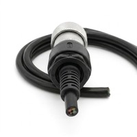 Connecteur circulaire d'aviation mâle 3 broches étanche IP68 avec verrouillage à vis, série WF16, pour équipement extérieur