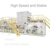 Hospital Nursing Pad Machinery Full Servo Voll automatische voll automatische Unterlage maschinen für kleine Unternehmen