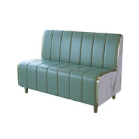 Ensemble table et chaises de café finition or de luxe, banquette capitonnée style Channel pour restaurant et salon de thé