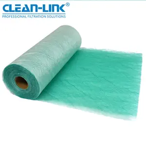 G2-G4 Fiberglass Media Filter Paint Stop Floor Filter Roll For Spray Booth