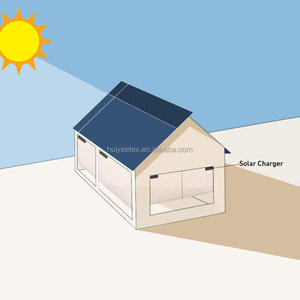 Chargeur de panneau <span class=keywords><strong>solaire</strong></span> 12V pour moteur tubulaire à batterie Li-ion utilisé dans les stores motorisés, les volets roulants et les stores de pergola - Product Image 5