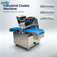 Nouvelle machine à fabriquer des biscuits bicolores ZL-CO400D, PLC Servo 110V/220V, buse personnalisable, équipement de boulangerie commercial