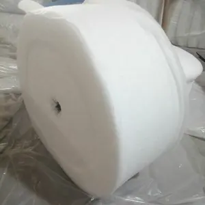 Copo do filtro de poeira em forma de algodão, rolo de tecido não tecido descartável