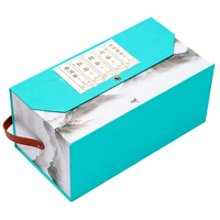 Personnalisation de boîte-cadeau de produit haut de gamme, boîte d'emballage de poignée de thé, personnalisation de boîte-cadeau de coquille dure