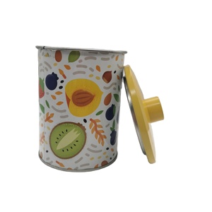 Cup Hình Dạng Kim Loại Có Thể Trái Cây Sấy Khô Đóng Gói Trà <span class=keywords><strong>Tin</strong></span> <span class=keywords><strong>Container</strong></span> - Product Image 4