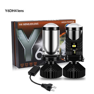 Phare LED pour moto et voiture Y6D H4 à vente chaude avec lentille laser Fish Eye 45W 12V sans garantie pour <span class=keywords><strong>OLIVER</strong></span> - Product Image 2
