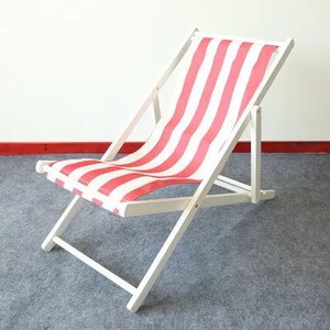 Sillas <span class=keywords><strong>plegables</strong></span> reclinables de madera sólida para balcón, cama de almuerzo, desayuno, <span class=keywords><strong>playa</strong></span> al aire libre, precio de fábrica - Product Image 2