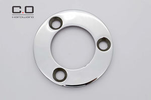 Roestvrij stalen leuning balustrade ronde buis reling fittingen casting post bodemplaat - Product Image 5