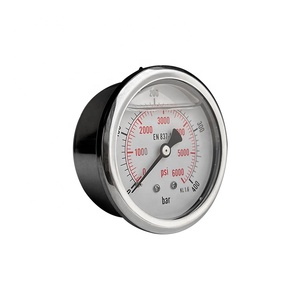 고정밀 2.5 인치 <span class=keywords><strong>u</strong></span> 튜브 액체 후면 입구 압력계 - Product Image 5