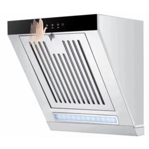 Mini hotte murale en acier inoxydable, débit d'air de 10 m³/min, échappement combiné, usage commercial, filtre en aluminium - Product Image 2