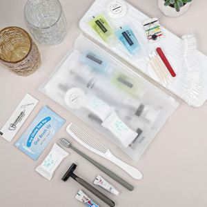 Kit Dental para Hotel, Cepillo de Dientes de Nylon con Cerdas Suaves Blancas para Adultos y Pasta Dental, Material de Paja Ecológico Desechable, Logotipo Personalizado - Product Image 2