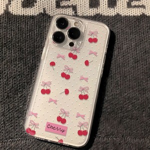<span class=keywords><strong>Coque</strong></span> souple tendance avec nœud papillon et motif cerise pour <span class=keywords><strong>iPhone</strong></span> 17 16 15 11 13 12 14 Pro XS Max <span class=keywords><strong>XR</strong></span> X 15 7/8 Plus 13 Mini - Product Image 5