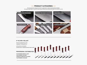 มีดหั่นผักผลไม้สแตนเลสด้ามจับไม่ลื่นเป็นมิตรกับสิ่งแวดล้อม - Product Image 6