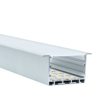 Profilé en aluminium 6063-T5 pour bandes LED, décorations, service de découpe LS-112