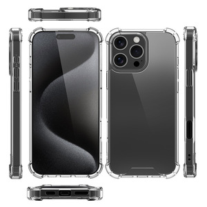 Pha Lê Rõ Ràng Cơ Bản Trường Hợp Điện Thoại Cho <span class=keywords><strong>Iphone</strong></span> 14 Pro Max 15 Cộng Với 16 Không Thấm Nước Điện Thoại Di Động Trường Hợp Tương Thích Huawei P50 40 30 Mô Hình - Product Image 6