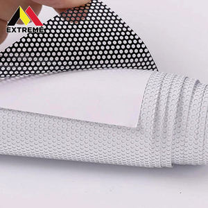 Autocollant en <span class=keywords><strong>vinyle</strong></span> <span class=keywords><strong>perforé</strong></span> brillant auto-adhésif pour vitres, 120 g/m²/140 g/m², <span class=keywords><strong>micro</strong></span>-<span class=keywords><strong>perforé</strong></span>, vision unidirectionnelle, graphique UV résistant à l'eau - Product Image 3