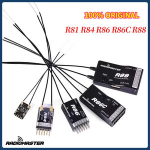 Récepteur Radiomaster R81 R84 R86 R86C R88 V2 4CH 6CH 8CH 16CH pour FRSKY D16 TX16S SE Pièces de Drones RC FPV - Product Image 2