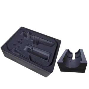 วัสดุกันกระแทกป้องกันการกระแทกกันน้ำทำจากโฟมด้านในทำจากฟองน้ำ EVA วัสดุบุด้านในแบบฟองสูงสีดำสีขาว - Product Image 3