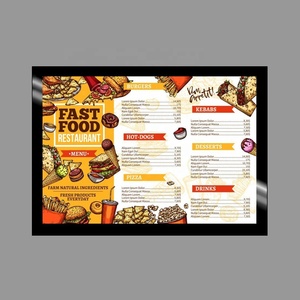 Wall Mounted Fast Food Restaurant Cafe Order <strong>Menu</strong> <strong>Board</strong> Aluminum Frame Magnetic Advertising Led <strong>Light</strong> <strong>Boxes</strong> - Product Image 5