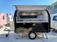 Caravane de camping mobile personnalisée crème glacée pizza café hamburger crêpe churro remorque alimentaire camping-car rv remorque alimentaire kiosque
