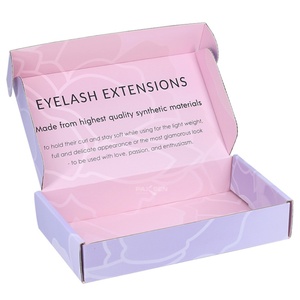 Eco-Friendly 9x6x4 Cardboard Carton Mailer Matt Lamination Printed Shipping <b>Box</b> for Cosmetic Packaging Corrugated Board - Product Image 4