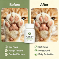 Baume pour pattes d'animaux pour chiens et chats, hydratant, apaisant, protection quotidienne des pattes, naturel, OEM, ODM, étiquette privée