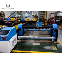 Machine de découpe laser à fibre CNC portable entièrement automatique programmable 3015 de haute précision pour la découpe de tôles métalliques AI/BMP