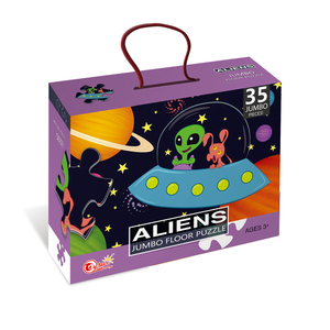 35 miếng Jumbo Sàn Ghép Hình Câu Đố cho 3 Lứa Tuổi + Giấy Cứng Phim Hoạt Hình Chất Liệu Tự Làm Bản In Màu Trẻ Em Phong Cách Đồ Chơi trẻ em Santa Quà Tặng - Product Image 3