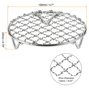 BBQ <strong>Grill</strong> Mesh Heavy Duty Stainless Steel Camping Cooking <strong>Grill</strong> Rack