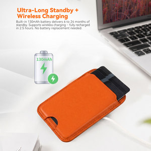 Nouveau localisateur GPS intelligent <span class=keywords><strong>Magsafe</strong></span> compatible MFi pour iOS, Android, Google, iPhone, avec fonction de suivi et support pour portefeuille - Product Image 6