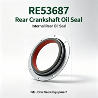 Joint d'étanchéité arrière de vilebrequin RE53687 haute précision pour moteur John Deere 6125 6135 – Pièce de rechange agricole