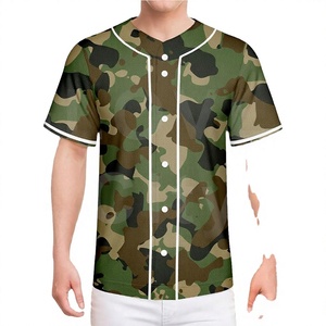 เสื้อเบสบอลซับลิเมชั่นพิมพ์ลายระบายอากาศได้ดี แขนสั้น ยี่ห้อ PURE Wholesale พร้อมกระดุมสองเม็ด เสื้อซอฟต์บอลผู้ชาย รุ่นสั่งทำพิเศษ ปี 2026 - Product Image 1