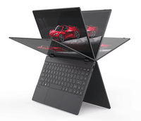 Meilleures Ventes Ordinateur Portable Tactile 4K de 14 Pouces DDR5 12 Go Win 10, Convertible à 360 Degrés pour Étudiants et Usage Personnel