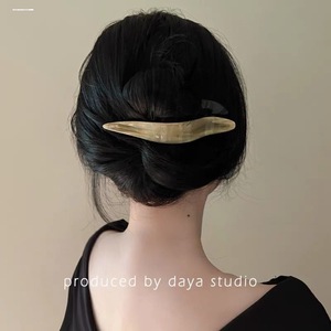 Pince à cheveux en acétate faite à la main, <span class=keywords><strong>super</strong></span> pratique, simple, pour femme, avec fixation queue de pie, grande taille, très tendance - Product Image 2