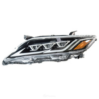 Conjunto de Faros Delanteros LED Triples con Proyector y Señal de Giro Secuencial Modificada Plug and Play para Toyota Camry 2010-2011