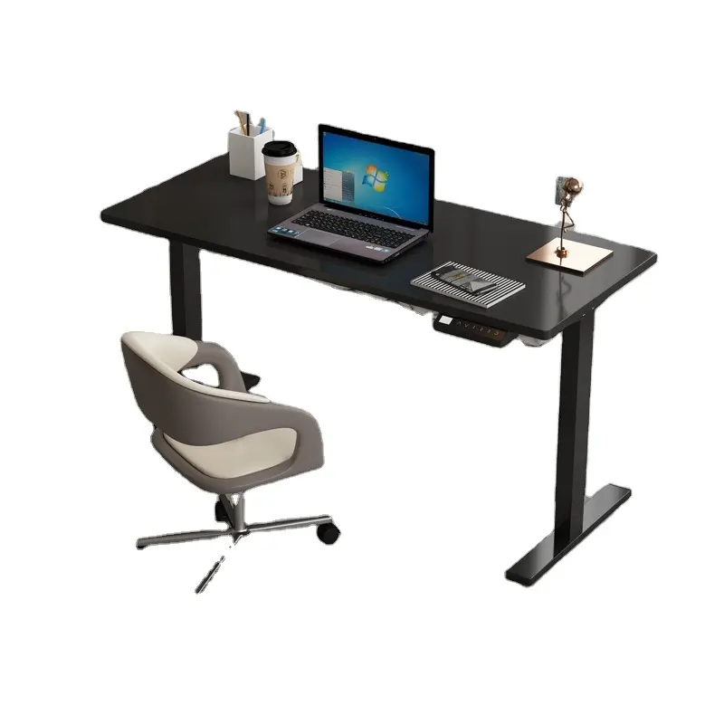 Executive Office Furniture Electric Sit To Stand Up Standing Desk Base