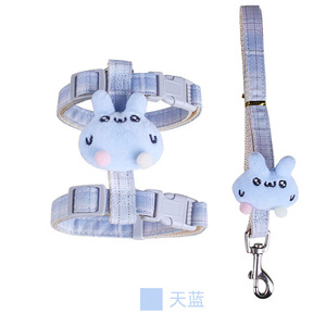Arnés de Pecho Ajustable para Perro con Correa Antiescape, Equipo para Pasear Mascotas de Raza Pequeña - Product Image 5