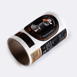 Chất lượng cao tùy chỉnh NFC sticker kết cấu lớn lên UV in ấn lá vàng dập nổi nhãn rượu vang UHF RFID nhãn dán nhãn cho chai rượu vang - Product Image 6