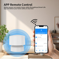 Détecteur de Présence Humaine Tuya Smart Life WiFi 24G à Ondes Millimétriques, Contrôle par Application, Détection de Respiration, Détecteur de Mouvement pour Maison Intelligente