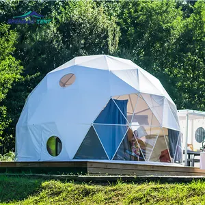 prefab house garden modern outdoor clear top pvc fabric wedding party glamping dome tent for events