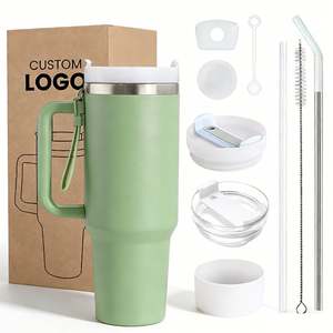 Vaso Térmico para Playa de 40 oz con Tapa a Prueba de Arena, Aislamiento al Vacío, Mantiene las Bebidas Frías para el Verano - Product Image 1