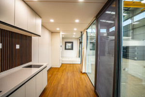 MK không gian bằng gỗ sang trọng táo giường | Ngôi nhà nhỏ mô-đun di động | container biệt thự đúc sẵn | nhà viên nang di động - Product Image 3