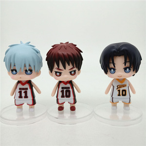 ตุ๊กตาบาสเก็ตบอลสุดน่ารัก9ชิ้น/เซ็ตตุ๊กตาอนิเมะ Kuroko tetsuya <span class=keywords><strong>Kagami</strong></span> Taiga Hyuga Junpei สำหรับเด็ก - Product Image 6
