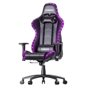 ONERAY Sillas <span class=keywords><strong>Gammer</strong></span> Computer Gaming Chair RGB Factory en Guangdong Industrial CE Muebles comerciales de acero inoxidable 2 años - Product Image 4