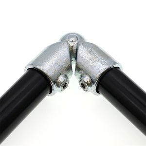 Colliers de serrage réglables en fonte galvanisée pour garde-corps de sécurité, raccords à clé 1/2"-2" certifiés ISO9001 - Product Image 5