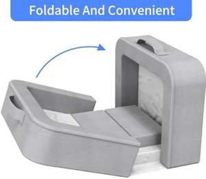 बच्चों और बच्चों के लिए नया पेटेंट सॉफ्ट सेफ डिज़ाइन पोर्टेबल किड ट्रैवल बेड फोल्डिंग टॉडलर फ्लोर बेड - Product Image 5