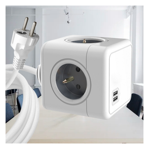 Enchufe Francés 2026 con 2 Puertos USB y Cable de Extensión de 1.5 m - Product Image 2